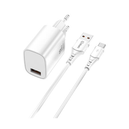 qcharx-artemisia-charger-3a-18w-1-usb-port-usb-to-type-c-white-cable
