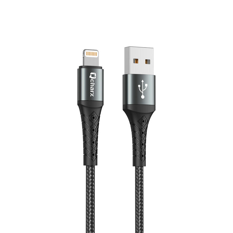 Qcharx Lyon Cable USB a Lightning 3A (1 m) Aleacion de aluminio