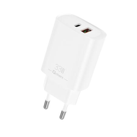 qcharx-eros-cargador-3a-33w-2-puertos-tipo-c-1-puerto-usb-blanco