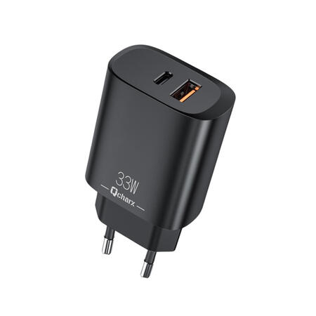 qcharx-eros-cargador-3a-33w-2-puertos-tipo-c-1-puerto-usb-negro