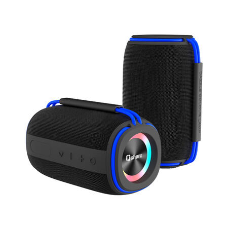 qcharx-flow-altavoz-bluetooth-5-3-15w-negro-con-asa-azul